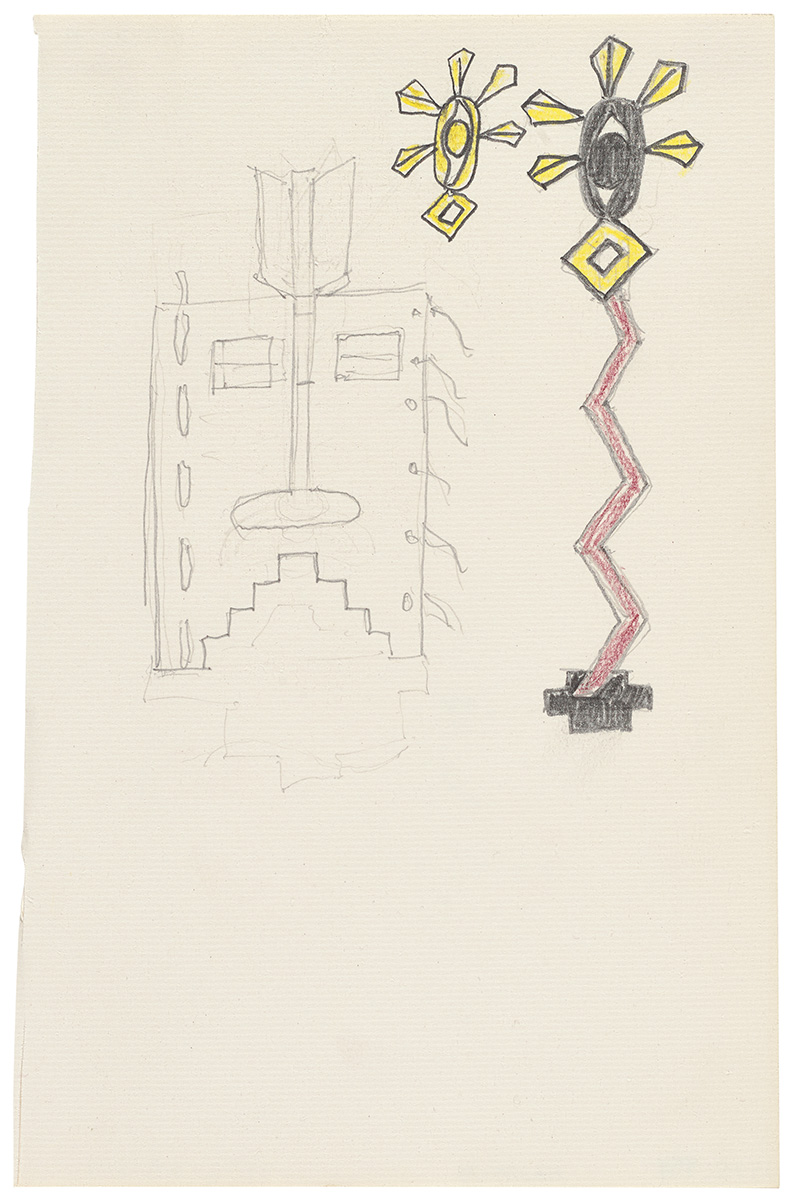 Artwork: Amerind (Studies), c. 1979 (RLCR 2798)