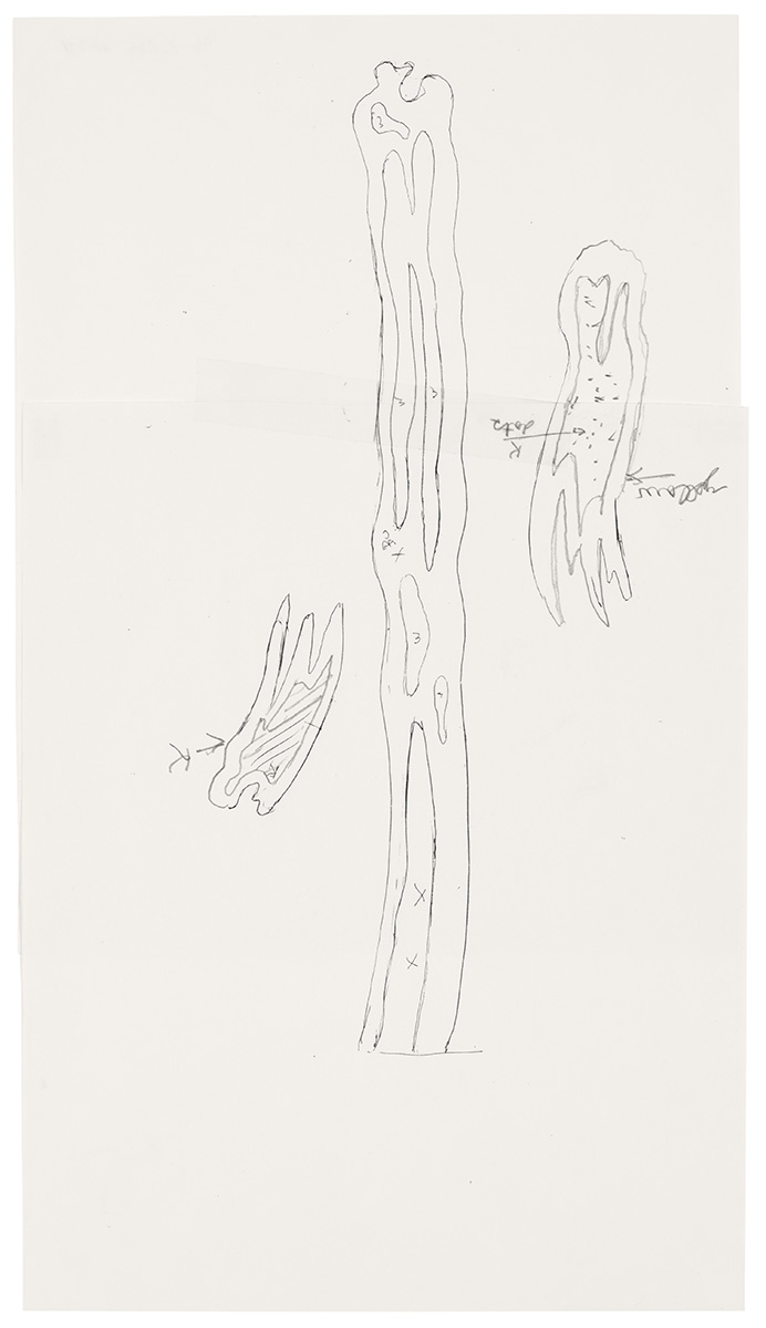 Artwork: Brushstrokes (Study), 1996 (RLCR 4490.2)