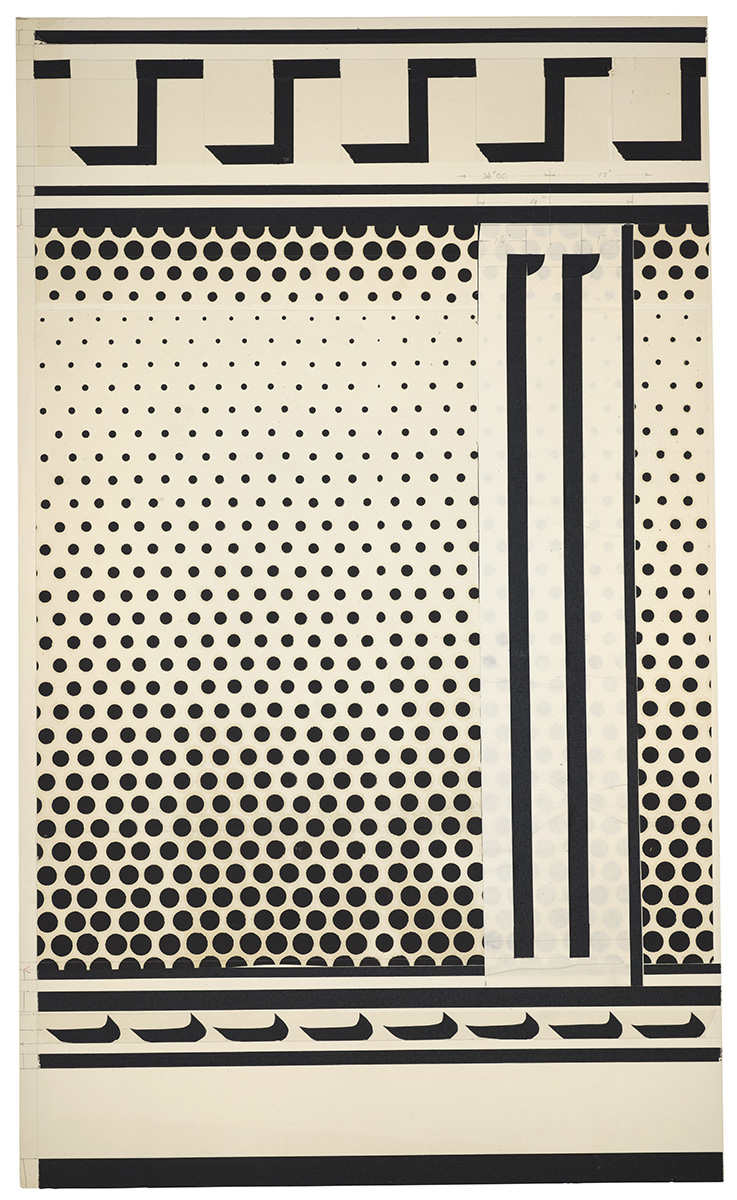 Artwork: Entablature #8 (Study), c. 1972 (RLCR 2015)