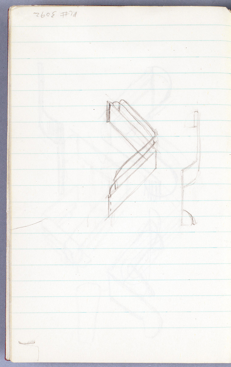 Artwork: Modern Sculpture with Three Discs (Studies), c. 1967 (RLCR 1014.20R)