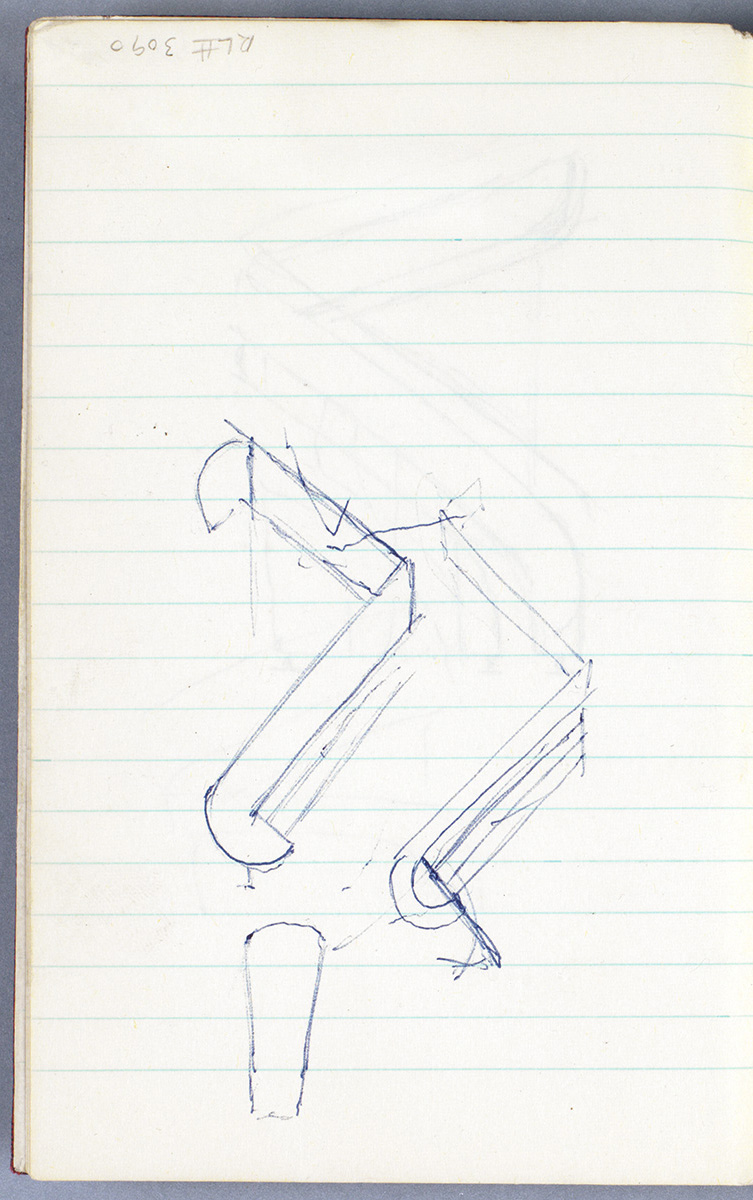Artwork: Modern Sculpture with Three Discs (Studies), c. 1967 (RLCR 1014.21R)