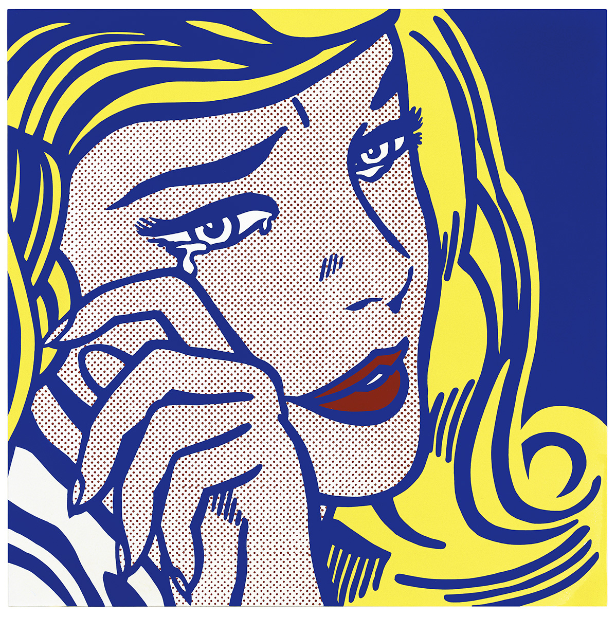 Artwork: Crying Girl, 1964 (fabricated 1964) (RLCR 845)