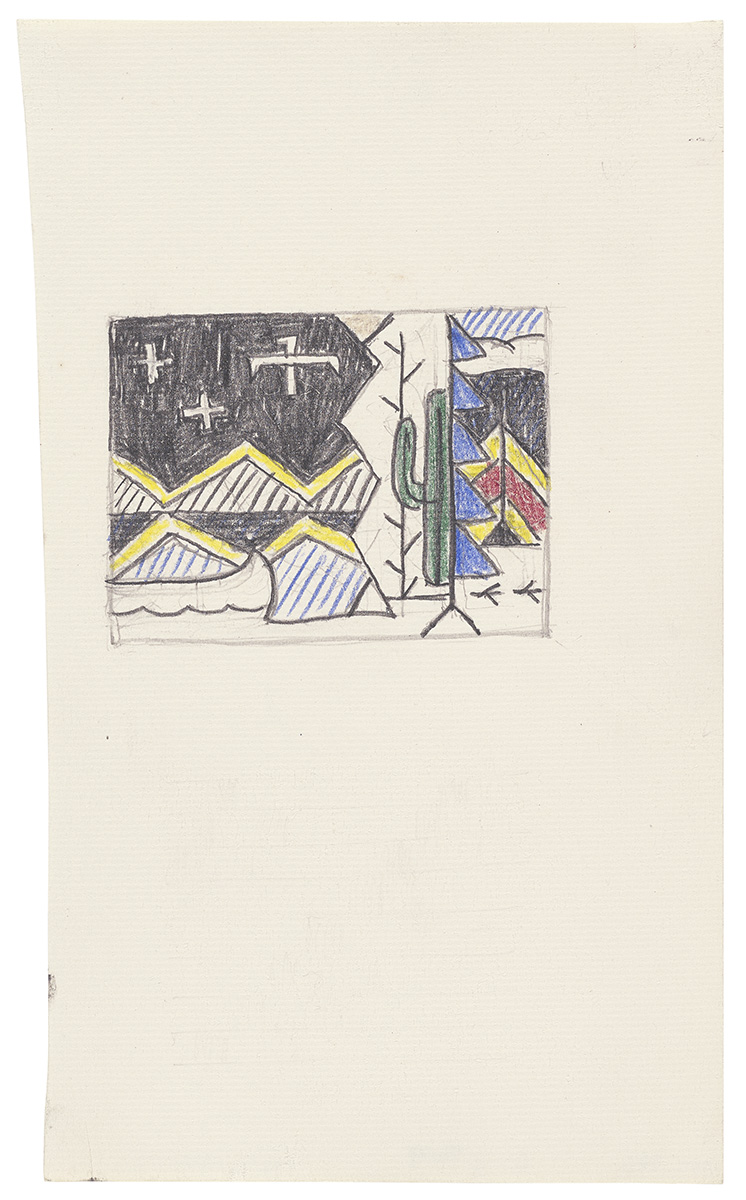 Artwork: Little Landscape (Study), 1979 (RLCR 2841)