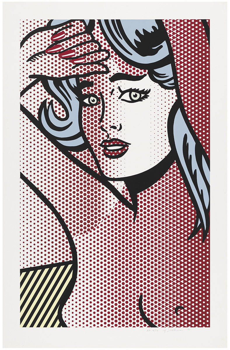 Artwork: Nude with Blue Hair, 1994 (RLCR 4294) Photo: Courtesy Whitney Museum of American Art
