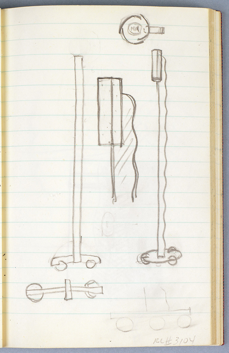 Artwork: Modern Sculpture (Studies), c. 1968 (RLCR 1014.6V)