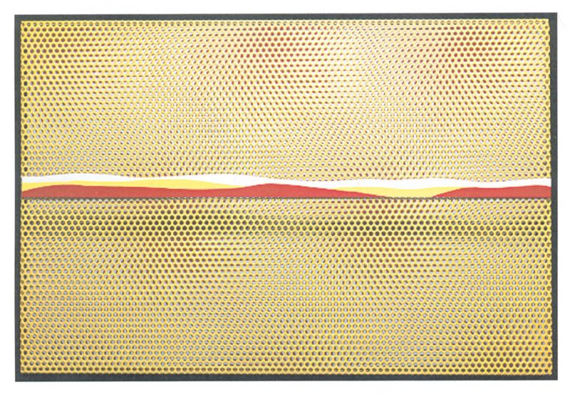 Artwork: Perforated Seascape (Yellow), 1965 (RLCR 1116)