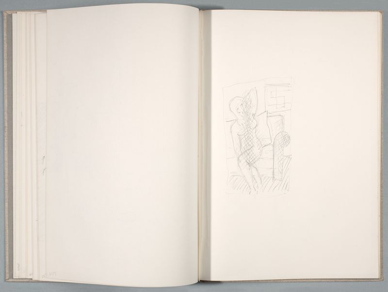 Artwork: Interior with Nude (Study), c. 1993 (RLCR 3602.11)