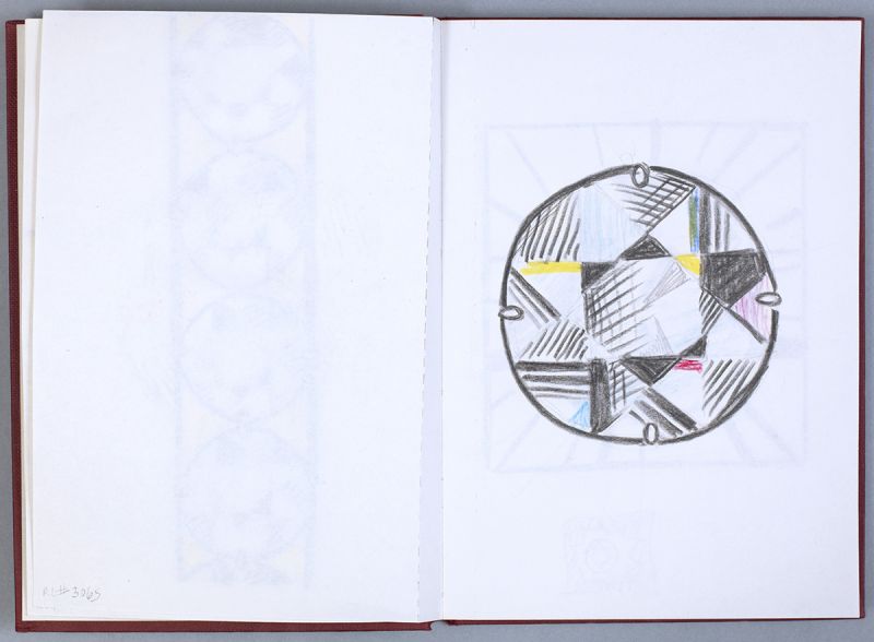 Artwork: Gemstone Watch Design (Study), c. 1994 (RLCR 4183.4)
