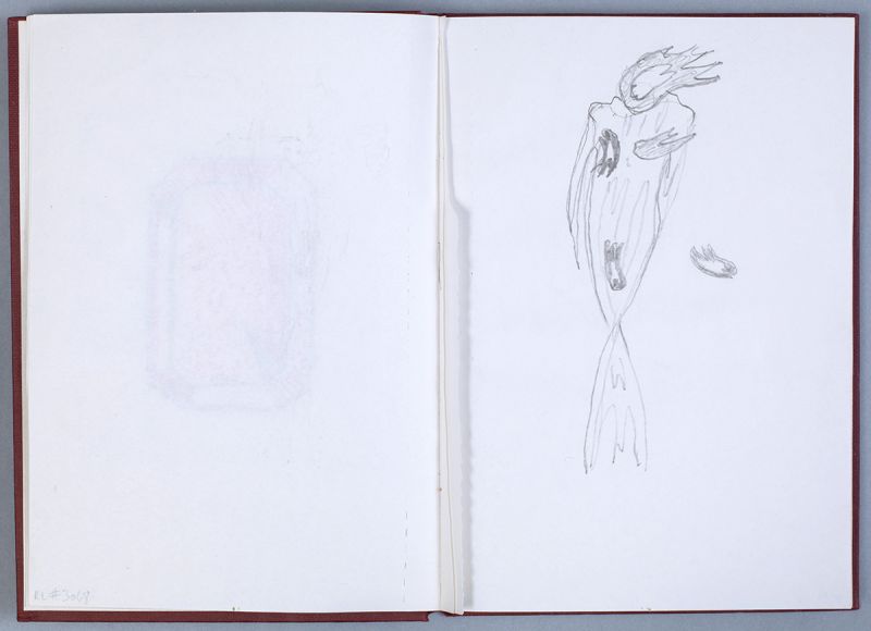Artwork: Brushstroke Nude (Study), c. 1992 (RLCR 4183.7)
