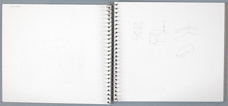 Artwork: Studio Furniture (Studies), c. 1997 (RLCR 4751.3)