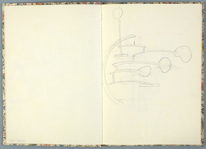 Artwork: Mobile (Study), c. 1989–90 (RLCR 3865.3)