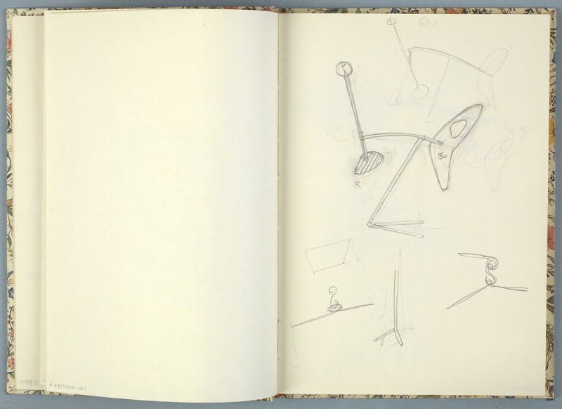 Artwork: Mobile II (Studies), c. 1990 (RLCR 3865.5)