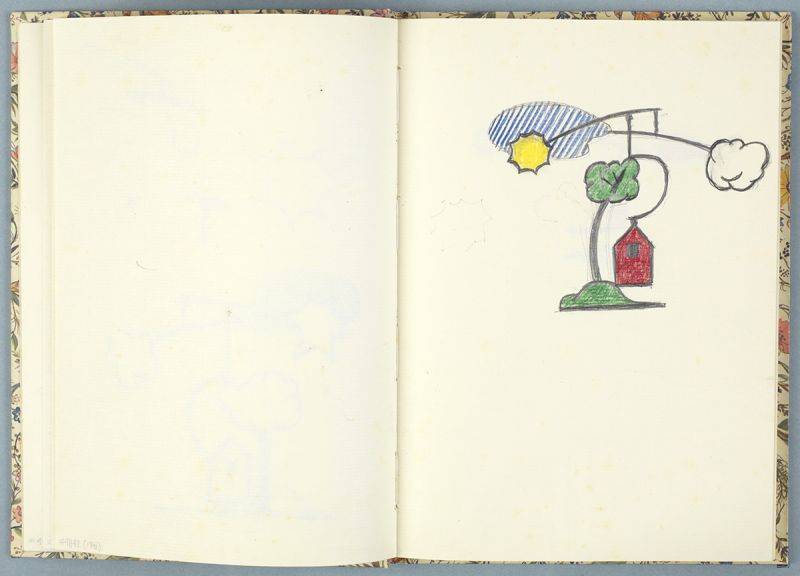 Artwork: Landscape Mobile (Study), c. 1990 (RLCR 3865.8)