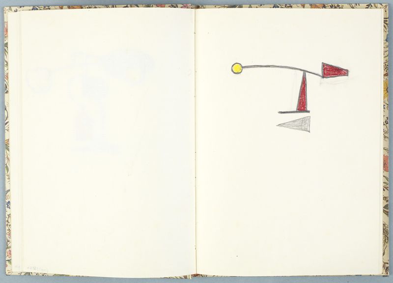 Artwork: Mobile IV (Study), c. 1990 (RLCR 3865.9)