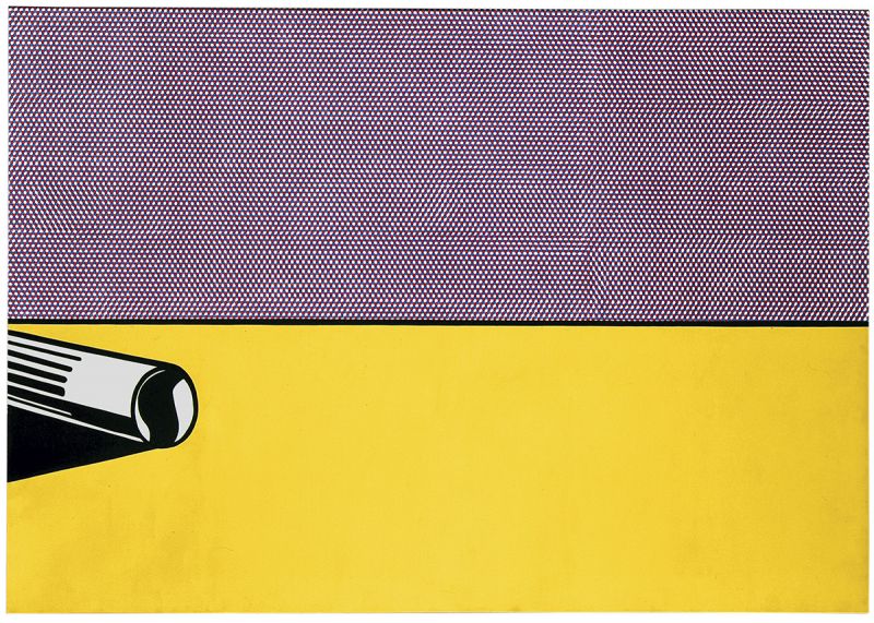 Artwork: Landscape with Column, 1965 (RLCR 1105)