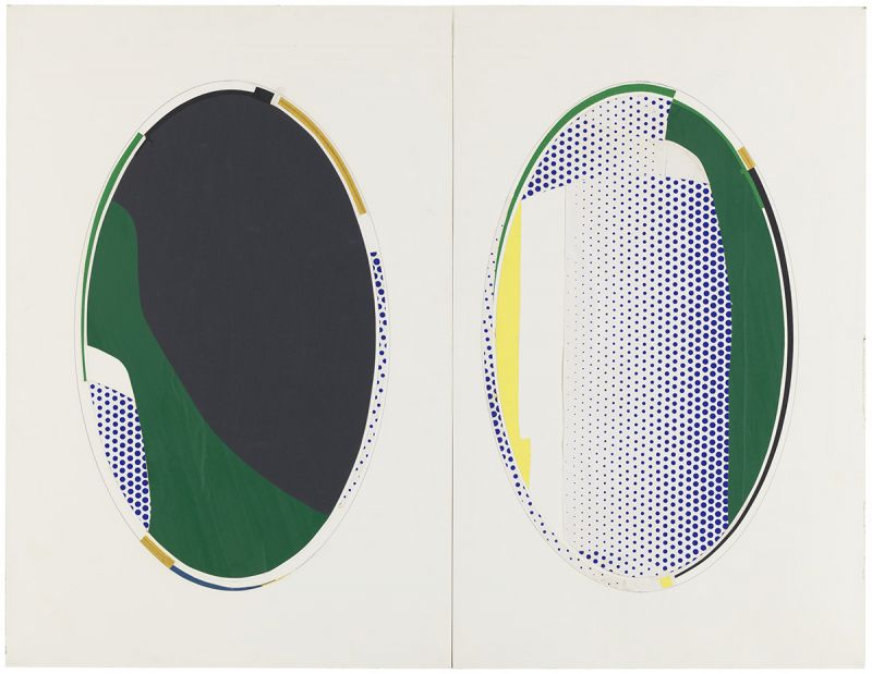 Artwork: Mirror #8 (Study), 1970 (RLCR 1859)