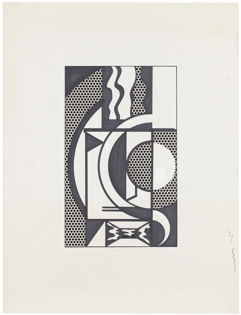 Artwork: Modern Head #1 (Study), 1970 (RLCR 1875)