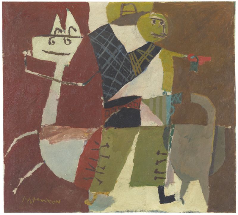 Artwork: Cowboy on Horseback, 1951 (RLCR 276)