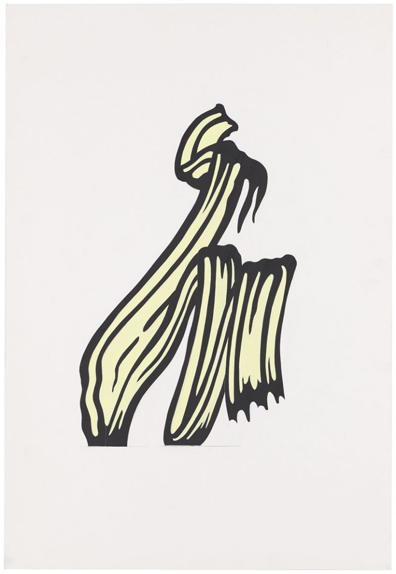 Artwork: Brushstroke (Study), 1996 (RLCR 4457)
