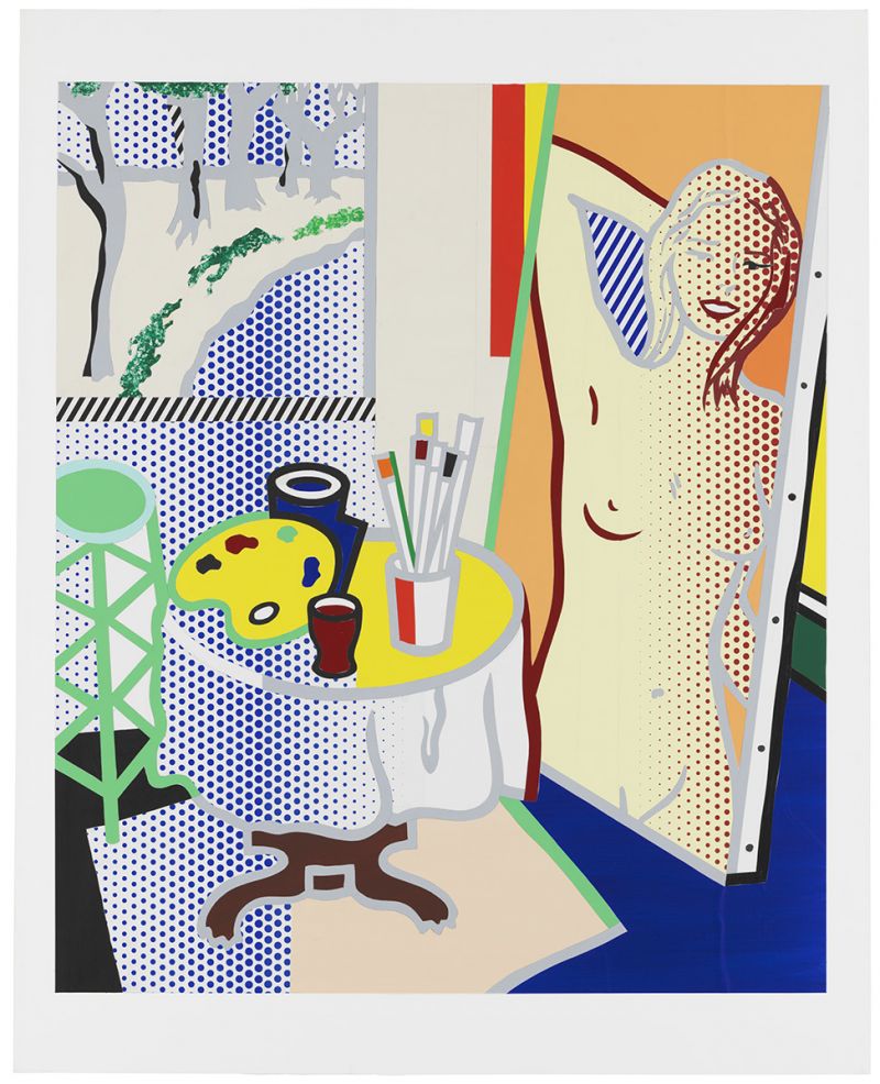 Artwork: Interior with Painting of Nude (Study), 1997 (RLCR 4719)