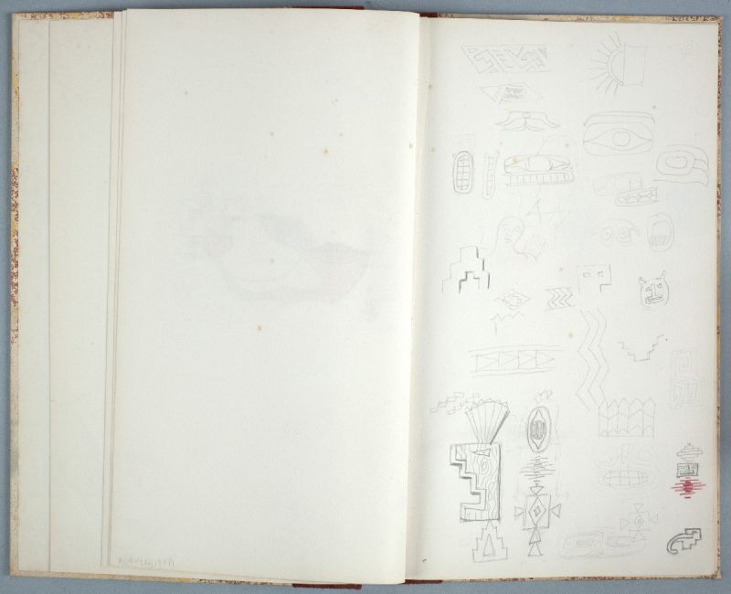 Artwork: Amerind (Studies), c. 1978 (RLCR 2683.4)