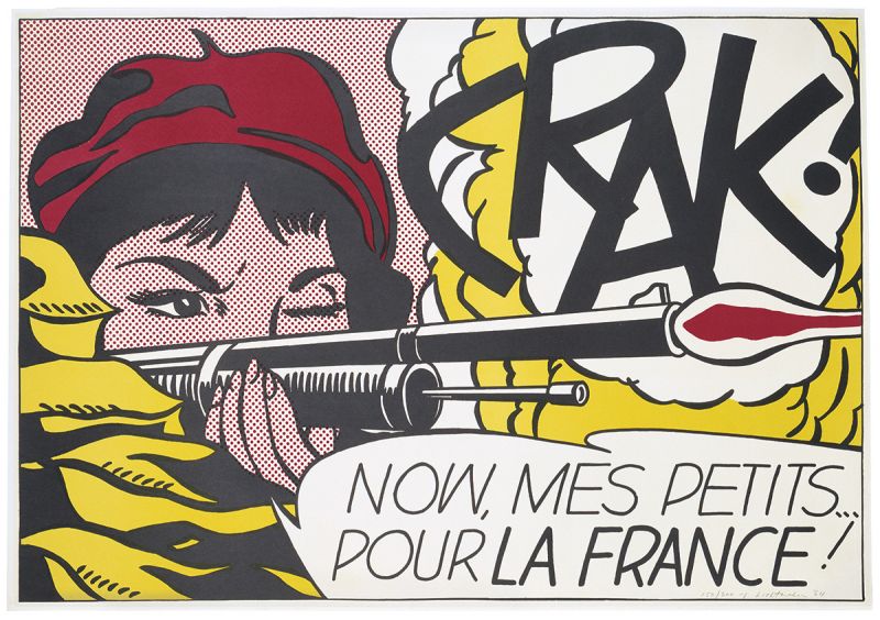 Artwork: CRAK!, 1963/1964 (RLCR 812) Photo: Victoria and Albert Museum, London