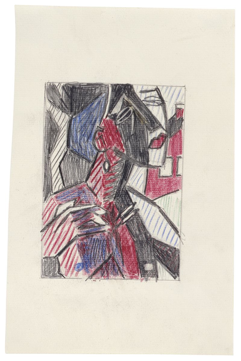Artwork: Female Figure (Study), 1979 (RLCR 2821)