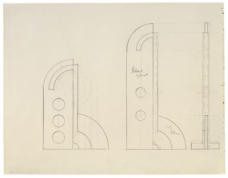 Artwork: Modern Sculpture with Apertures (Studies), 1967 (RLCR 1465)
