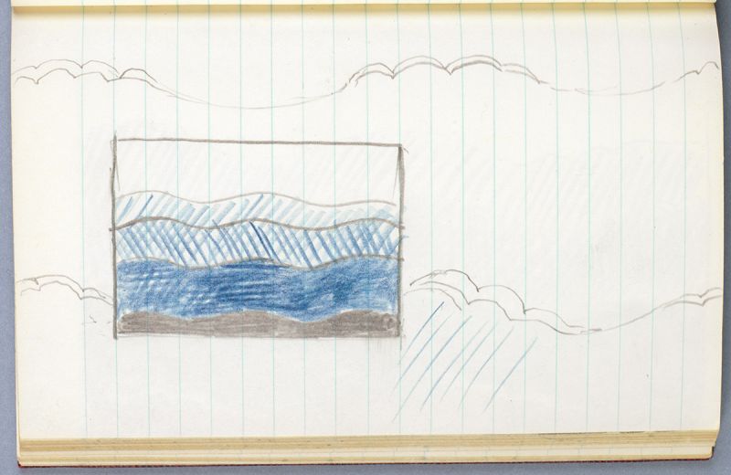 Artwork: Seascape (Study), c. 1964–66 (RLCR 1014.5V)