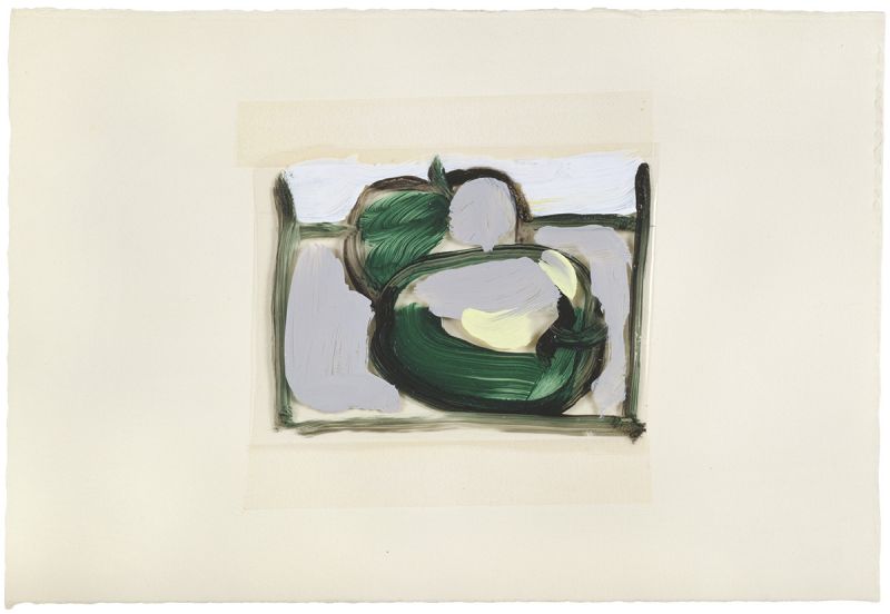Artwork: Two Green Apples (Study), 1980 (RLCR 2977)