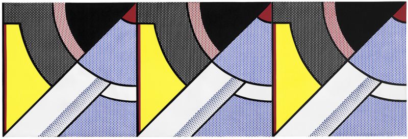 Artwork: Modern Painting Triptych, 1967 (RLCR 1367)
