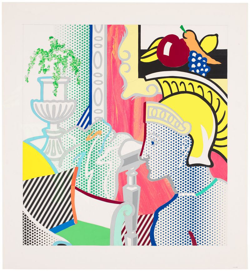 Artwork: Interior with Ajax (Study), 1997 (RLCR 4687)