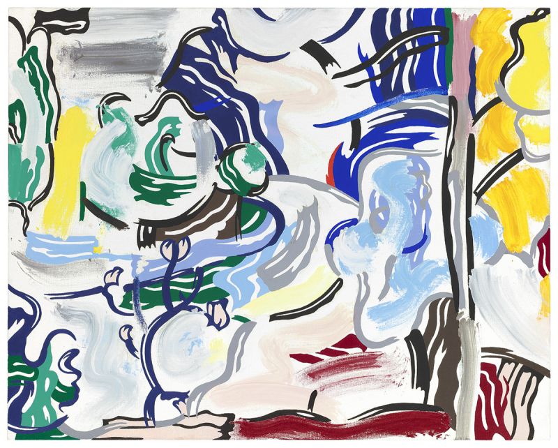 Artwork: Path Through the Forest, 1984 (RLCR 3355) Photo: Courtesy Sotheby's