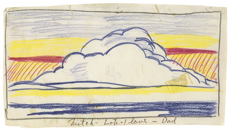Artwork: Cloud and Sea (Study), c. 1964 (RLCR 834)
