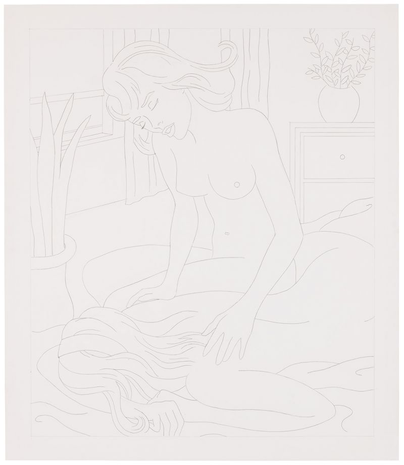 Artwork: Two Nudes (Study), 1993 (RLCR 4252)
