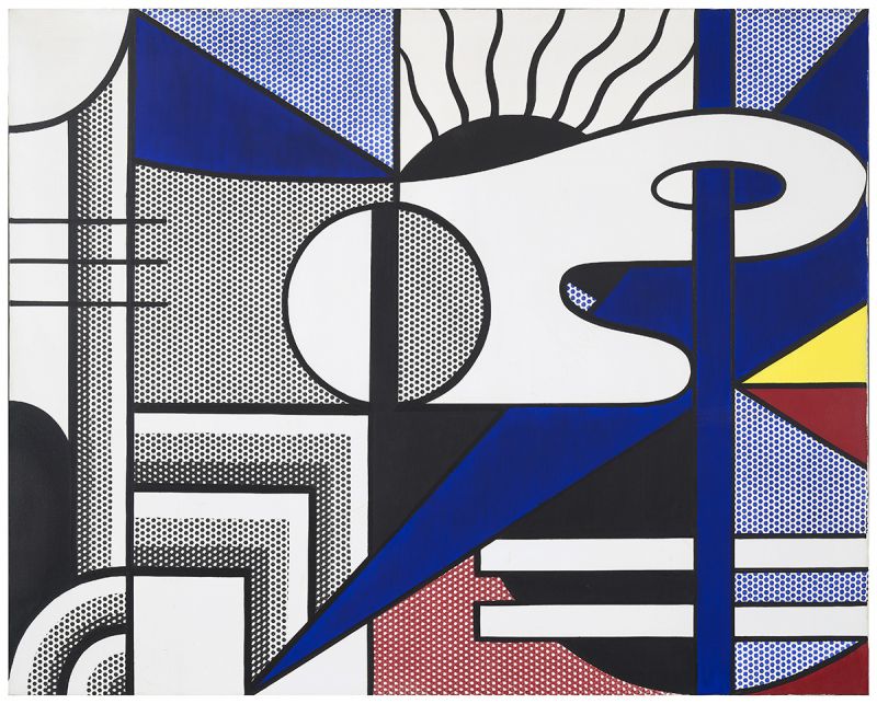 Artwork: Modern Painting with Black Sun, 1967 (RLCR 1376)