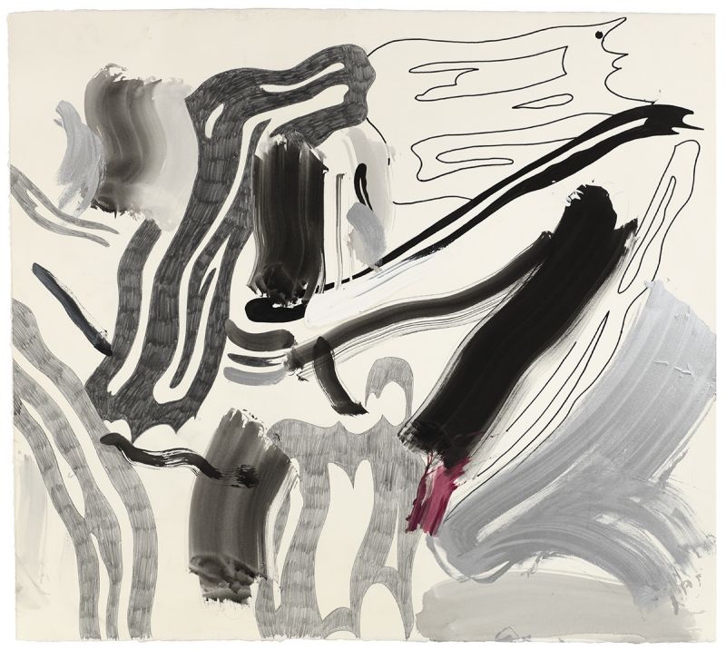 Artwork: Brushstrokes, c. 1987 (RLCR 3614)