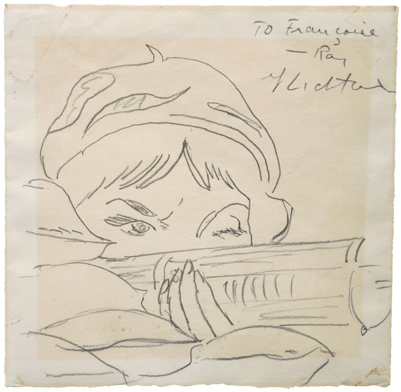 Artwork: Crak! (Study), c. 1963 (RLCR 756)