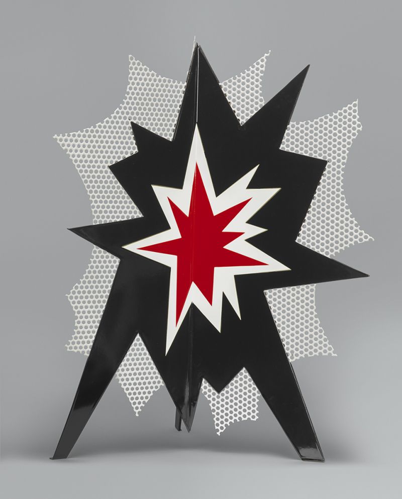 Artwork: Standing Explosion (Black), 1965 (fabricated 1965) (RLCR 1156) Photo: Courtesy Walker Art Center Face A