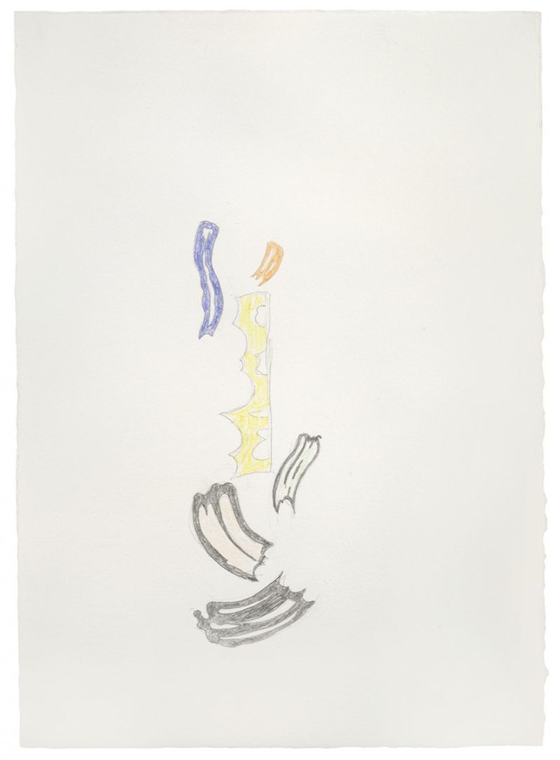 Artwork: Brushstroke II (Study), c. 1985 (RLCR 3407)
