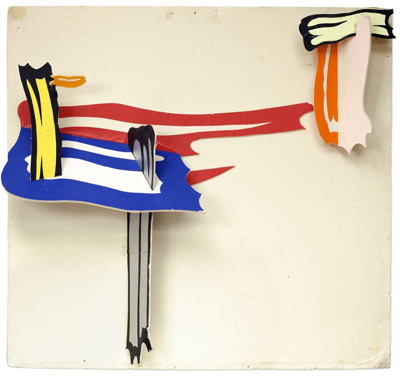 Artwork: Brushstroke VI (Prototype), c. 1985–86 (RLCR 3473)
