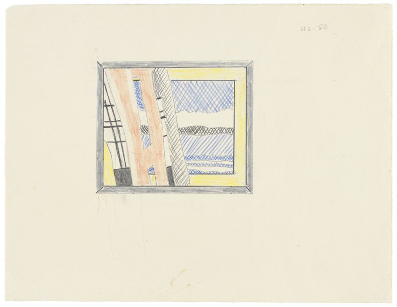 Artwork: Reflections: Untitled (Study), 1988 (RLCR 3752)