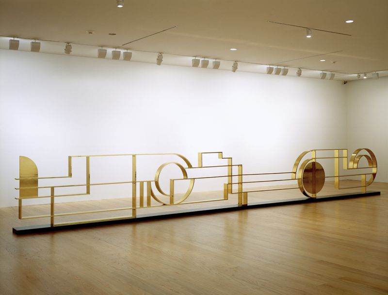 Artwork: Long Modern Sculpture, 1969 (fabricated 1969) (RLCR 1693) Photo: Courtesy Norton Simon Museum