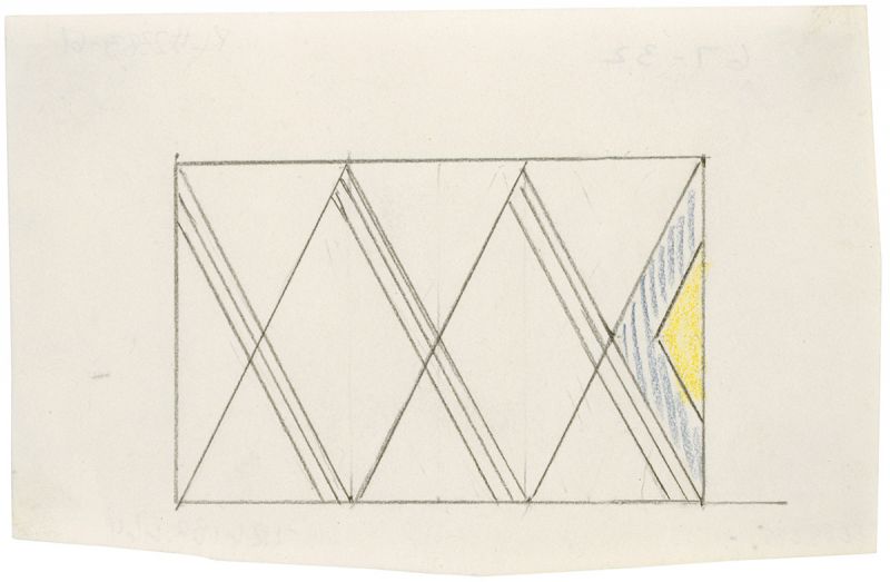 Artwork: Modern Painting (Study), c. 1967 (RLCR 1345)