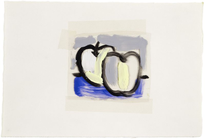 Artwork: Two Apples (Study), 1981 (RLCR 3064)