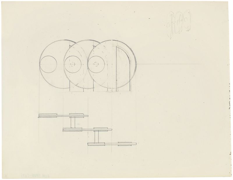 Artwork: Modern Sculpture (Studies), c. 1967 (RLCR 1454)