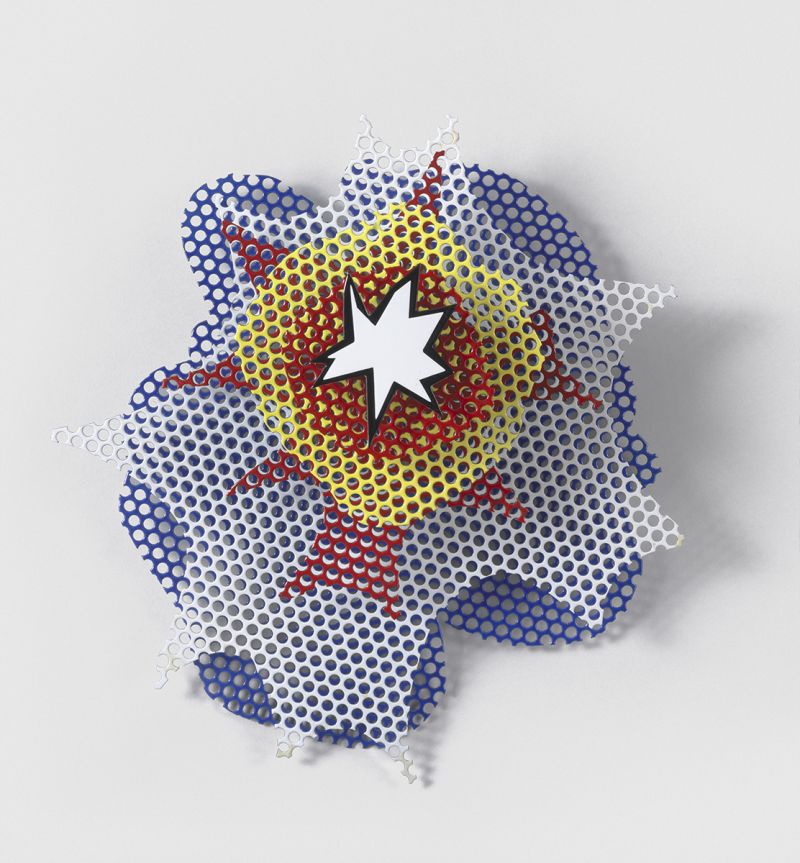 Artwork: Small Wall Explosion, 1965 (fabricated 1965) (RLCR 1155)  RLCR 1155.6/6