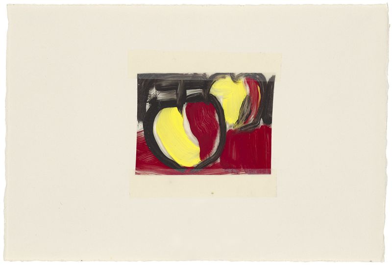 Artwork: Two More Red and Yellow Apples (Study), 1981 (RLCR 3069)