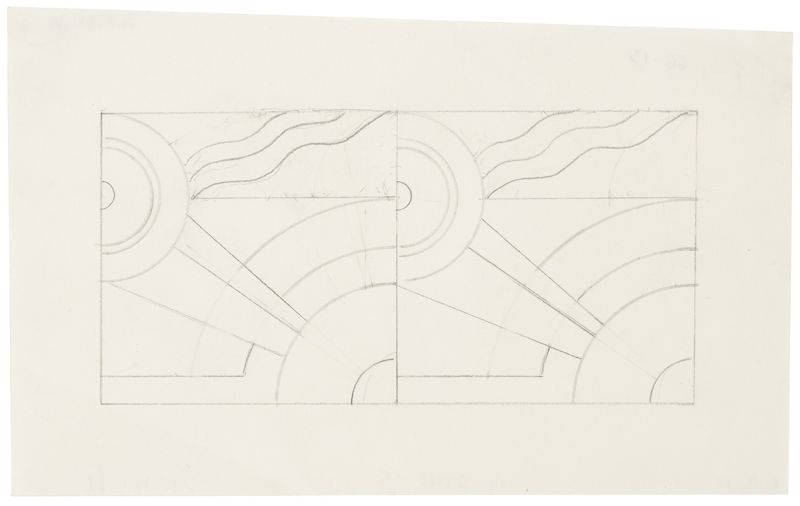 Artwork: Modern Painting Diptych (Study), c. 1966 (RLCR 1256)