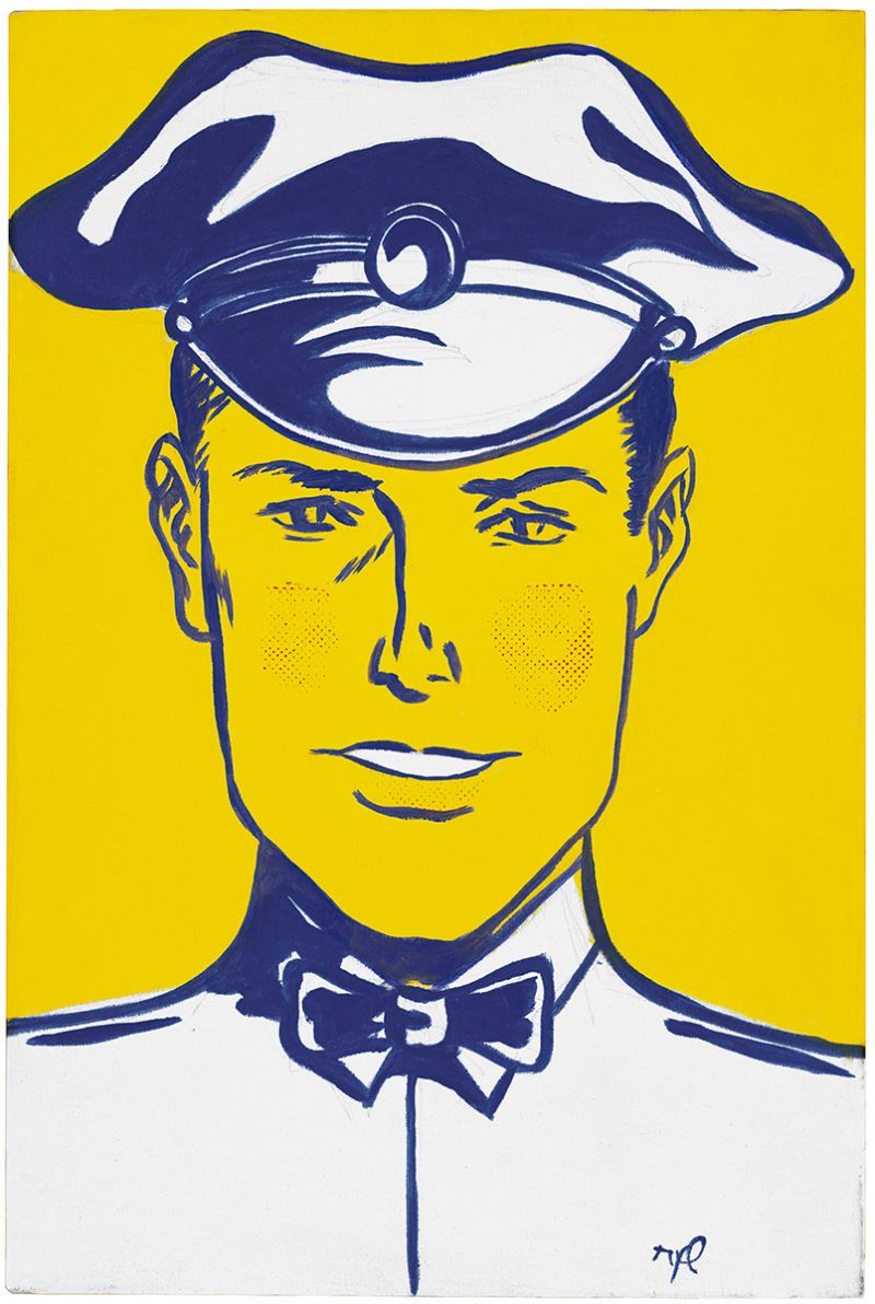Artwork: Gas Station Attendant, c. 1961–62 (RLCR 667)